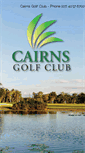 Mobile Screenshot of cairnsgolfclub.com.au